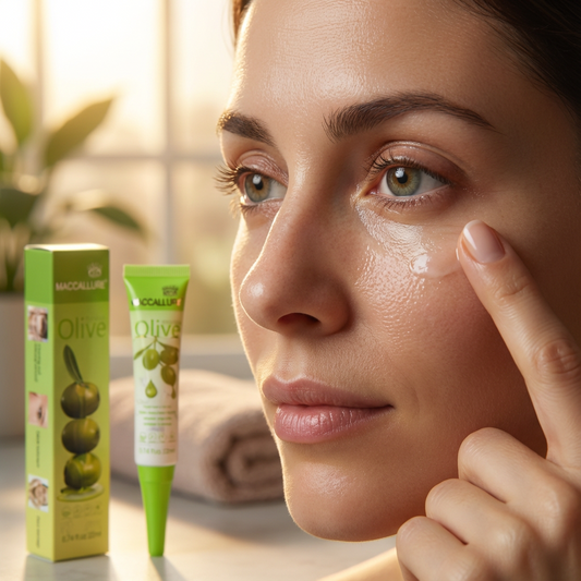 Crema Ojeras Contorno Ojos De Oliva – Maccallure